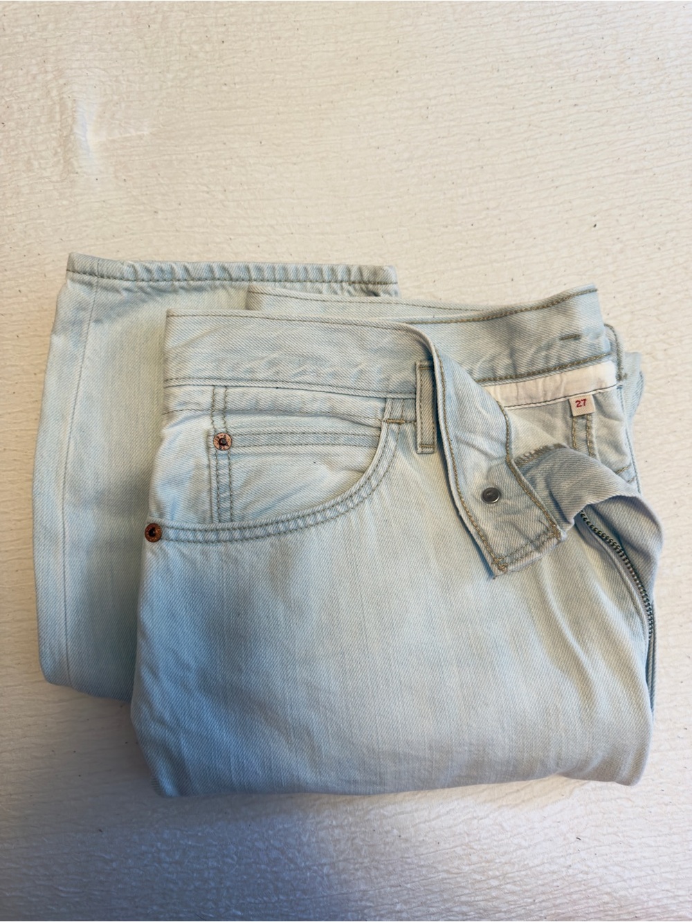 Levi's Light Blue Slim Straight Jeans